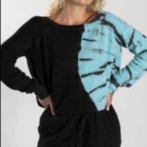 Jala Chill Top Black Sea Pullover Sweater Top